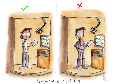 Voiceover Cartoon - Clothing