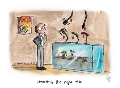 Voiceover Cartoon - Mic Selection