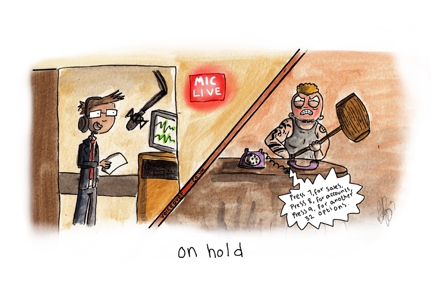 Voiceover Cartoon - On-Hold