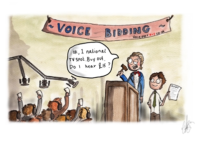 Voiceover Cartoon - VoiceBid