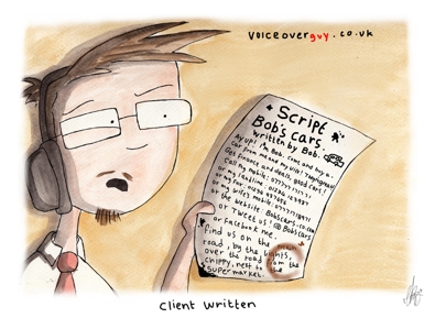 Voiceover Cartoon - client written