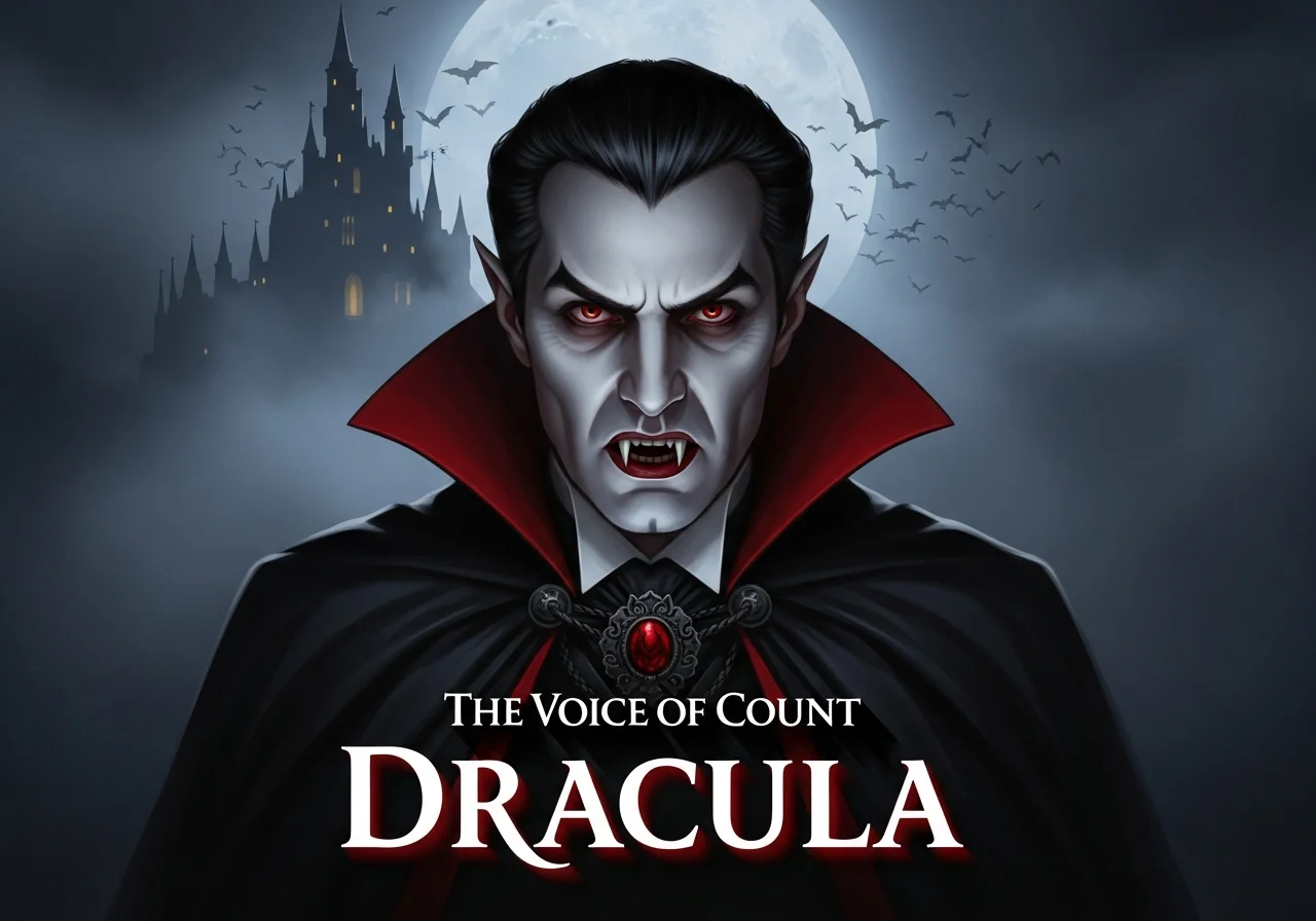 Dracula Halloween Voiceover – Spooky & Scary Character Voice