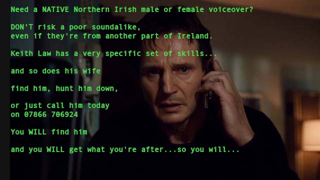 British voice over: Guide to a Northern Irish Accent