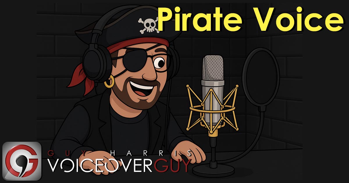 Playmobil Pirate Voice – British Male Character Voiceover