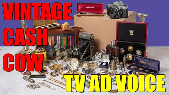 Vintage Cash Cow TV Advert Voiceover – Calm and Trusted Delivery